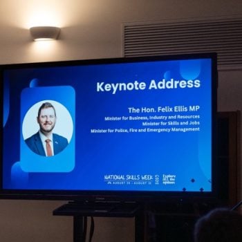 Tasmania Launch – 28 August 2025 – National Skills Week 2025